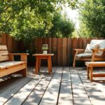 Gartenmöbel selber bauen