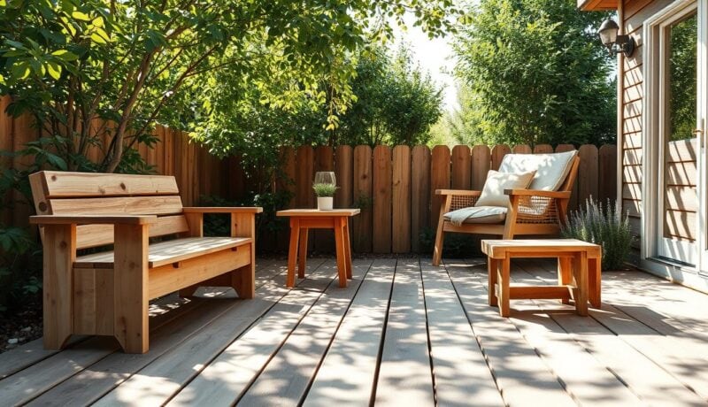 Gartenmöbel selber bauen