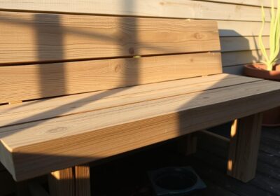 Gartenmöbel selber bauen