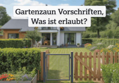 Alle Gartenzaun Vorschriften für DE, CH & AT: