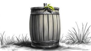 Regenfass anschließen und nutzen