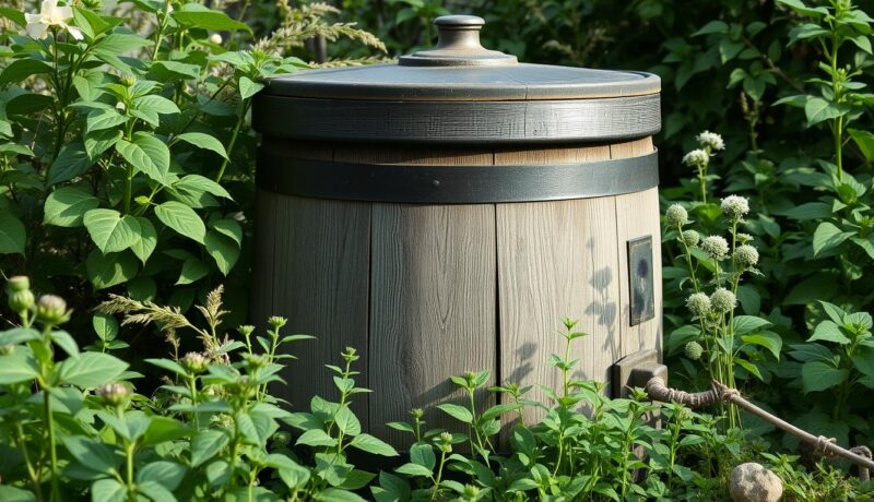 Regenfass anschließen