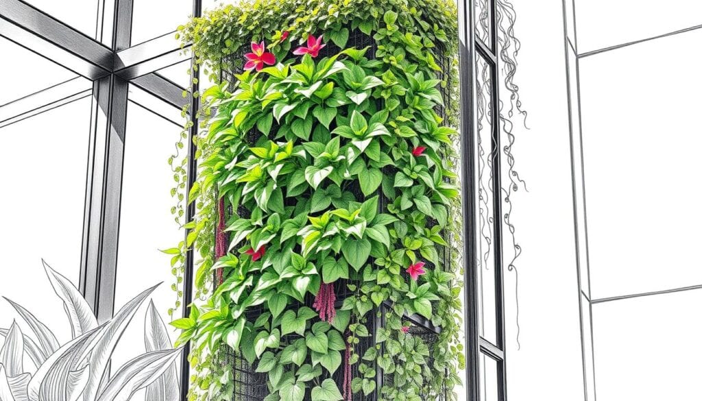 Vertikaler Garten