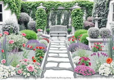 Beetplanung Vorgarten