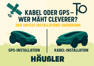 Mähroboter Installation