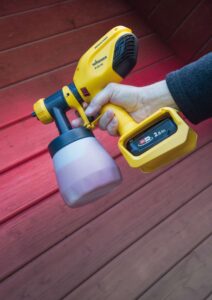 Test – WagnerWood  und  Metal Sprayer W250 18V